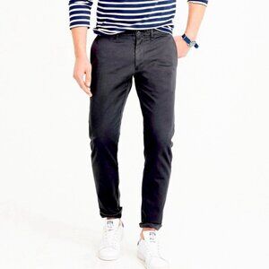 J. CREW Men's 484 Slim Stretch Chino Pants Gray | Size 32 X 30